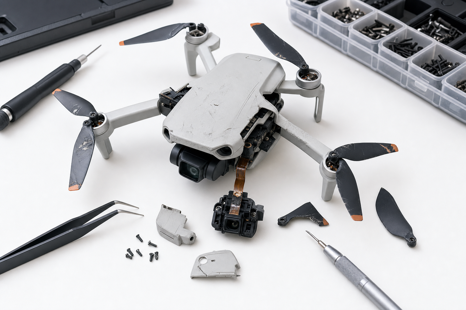 DJI Mini 5 Pro Spare Parts: What Breaks & What to Stock