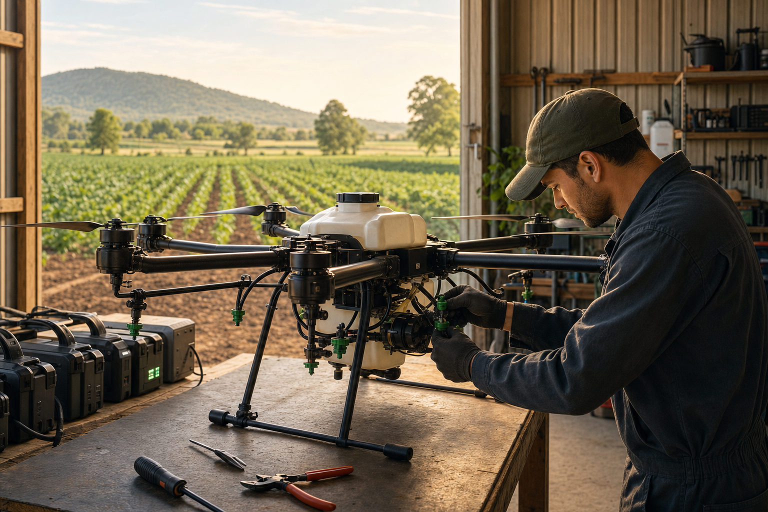 XAG Agricultural Drones: Maintenance & Spare Parts