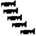 DJI Mavic Mini 3 - Mini 4 Naklejka na płytę ESC ( 1 Sztuka)